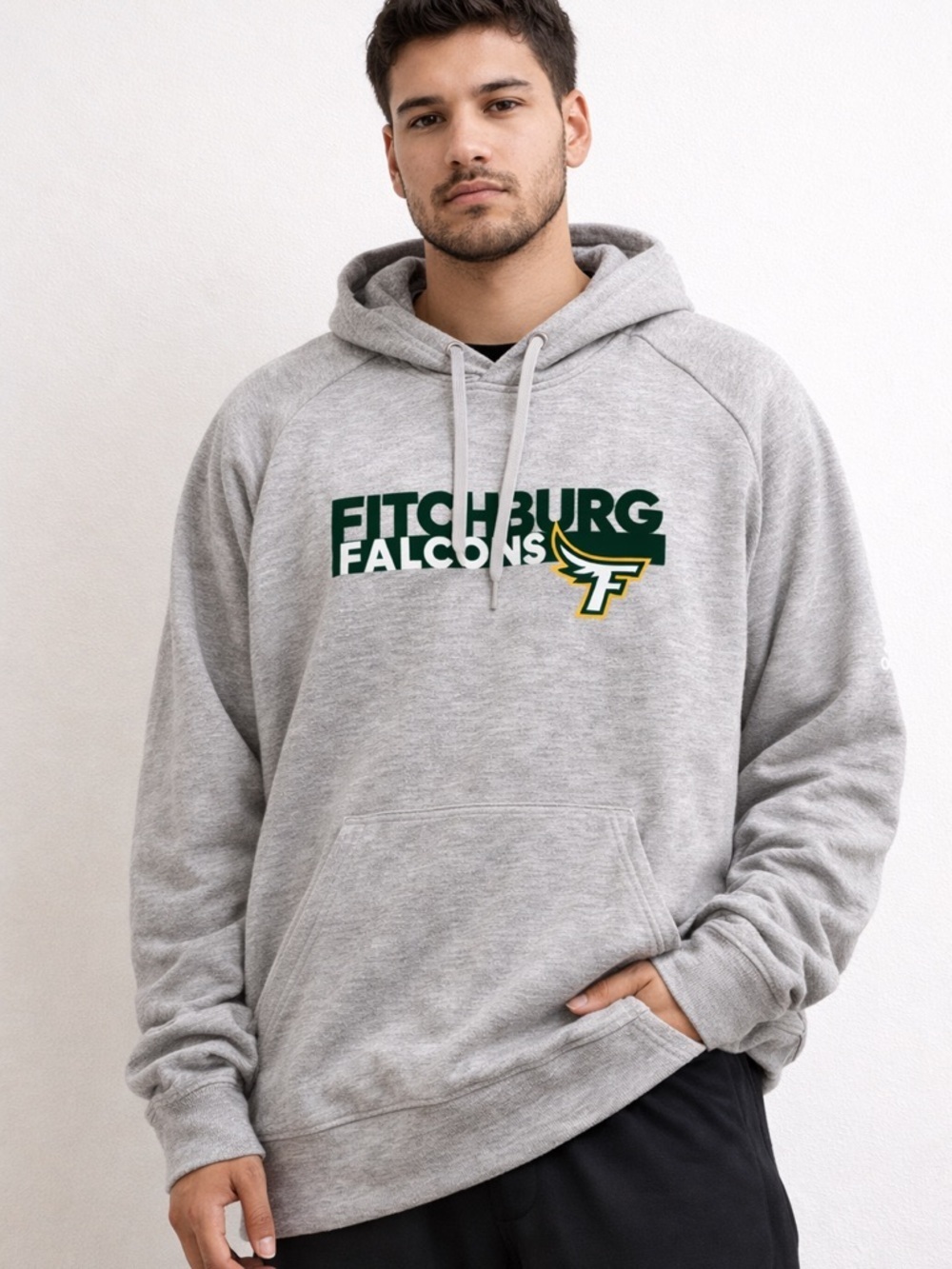 Adidas Fitchburg Falcons Hoodie Gray XL